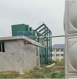 另一套100噸/時一體化凈水設(shè)備在某企業(yè)的生產(chǎn)生活用水中投入使用！